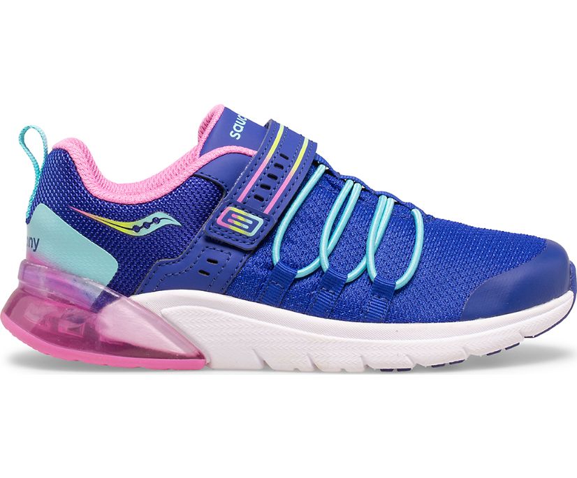 Saucony Flash Glow 2.0 Kids' Sneakers Navy / Pink | AU 868PJJQ